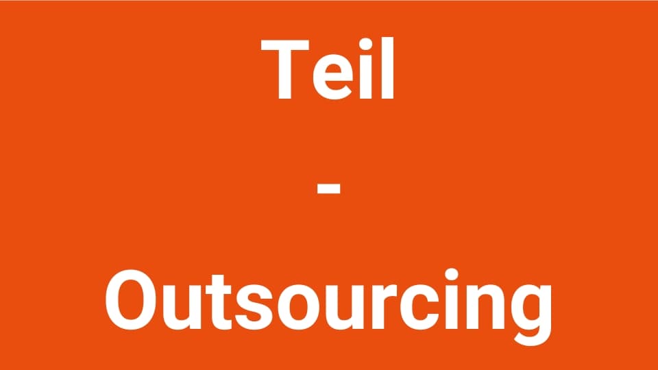 Payroll Outsourcing Teil Auslagerung