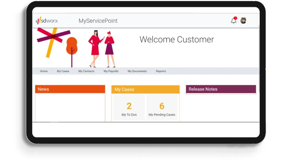SD Worx Buddy Service myservicepoint