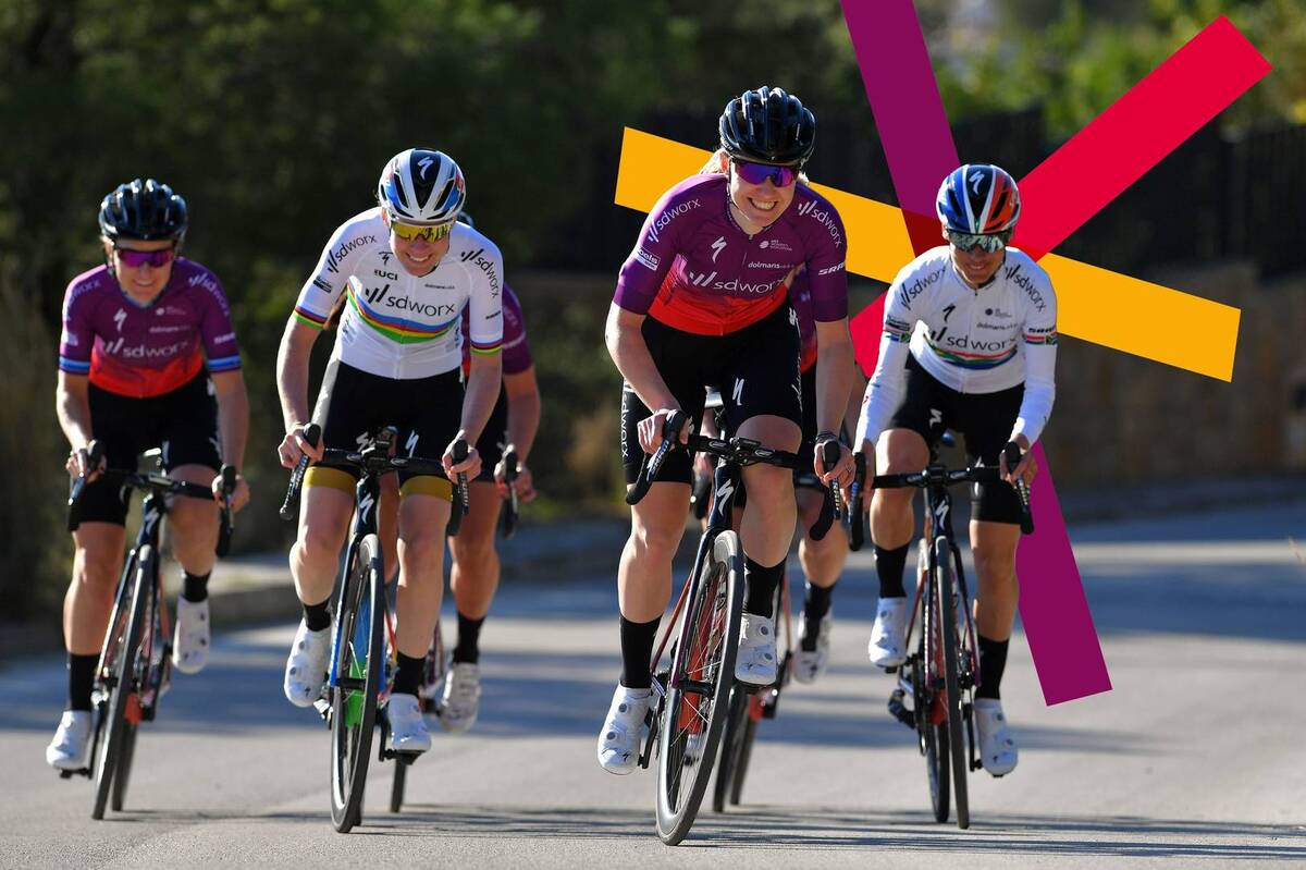 Unsere FrauenRadmannschaft SD Worx Team